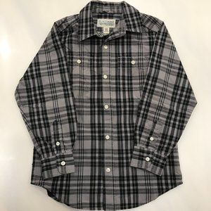 Button Down Boys Shirt - Size S (5-6)